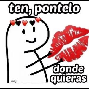 ten, pontelo, donde quieras, miyi - getsticker.com