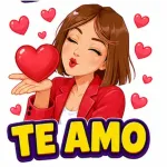 Adesivos de menina