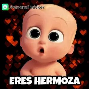 Personal Sticker ERES HERMOZA - getsticker.com