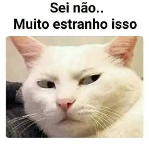 Sei não..  Muito estranho isso - getsticker.com