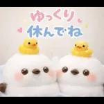 可愛いシマエナガ