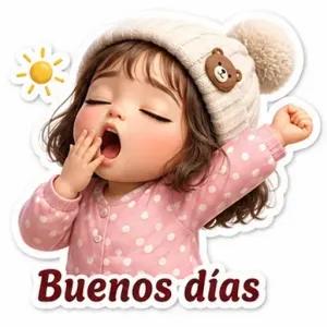 Buenos días - getsticker.com