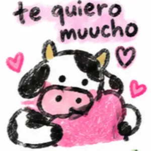 te quiero muucho - getsticker.com