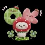 おひとよしネコチャン⭐️3Dフロッキー 1