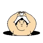 動くおすもうちゃん【アツい日も使える】