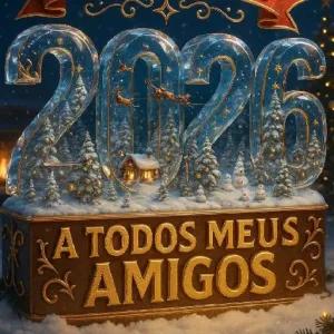 A TODOS MEUS AMIGOS - getsticker.com