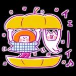 《秋色♡ほんわか言葉》ハナチャンと猫