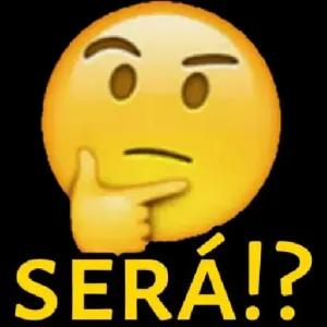 SERÁ!? - getsticker.com