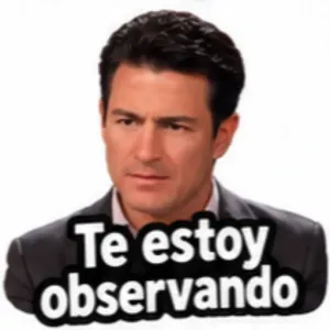 Te estoy observando - getsticker.com