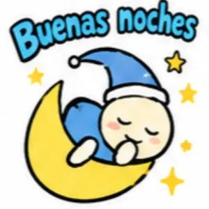 Buenas noches - getsticker.com