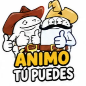 ANIMO TÚ PUEDES - getsticker.com