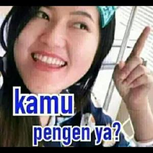 kamu pengen ya? - getsticker.com