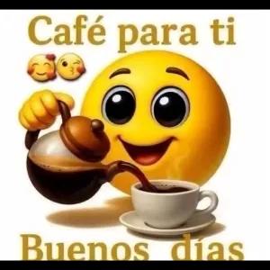 Café para ti Buenos días - getsticker.com