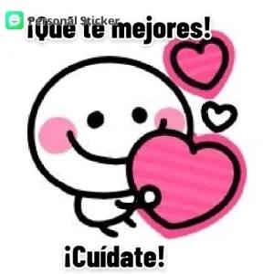 ¡Que te mejores! ¡Cuídate! - getsticker.com