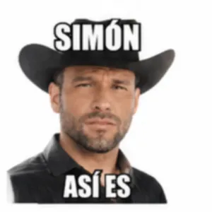 SIMÓN ASÍ ES - getsticker.com