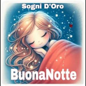Sogni D'Oro Buona Notte ALIDICOCINELLA - getsticker.com