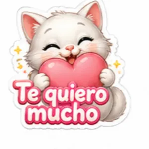 Te quiero mucho - getsticker.com