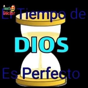 El Tiempo de DIOS Es Perfecto - getsticker.com