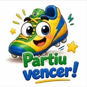 Partiu vencer! - getsticker.com
