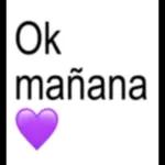 Ok mañana