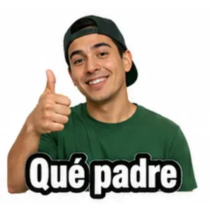 Qué padre - getsticker.com