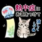 夏の毎日☆猫たちのスタンプ２