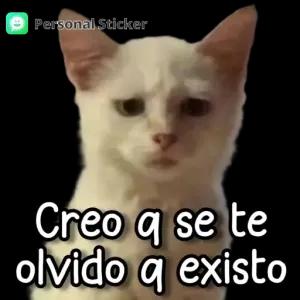Creo q se te olvido q existo - getsticker.com