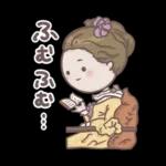 日常で使える！まんまる顔の絵画スタンプ