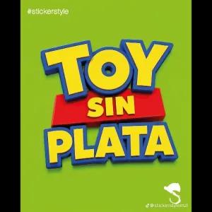 TOY SIN PLATA - getsticker.com