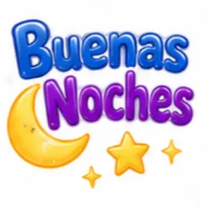 Buenas Noches - getsticker.com