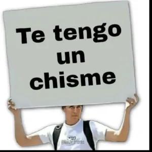 Te tengo un chisme - getsticker.com
