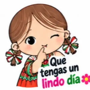 Que tengas un lindo día - getsticker.com