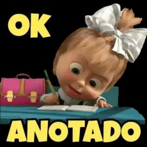 OK ANOTADO - getsticker.com