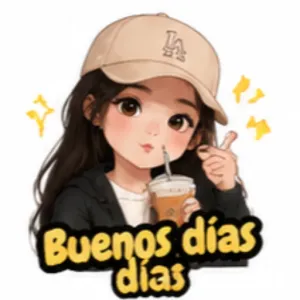 Buenos días días - getsticker.com