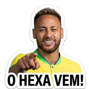 O HEXA VEM! - getsticker.com