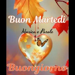 Buon Martedi Musica e Parole Buongiorno - getsticker.com