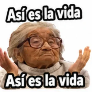 Así es la vida Así es la vida - getsticker.com
