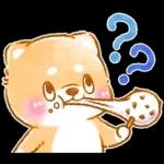和菓子で敬語❤️いやしばいぬ❤️柴犬