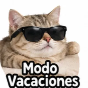 Modo Vacaciones - getsticker.com