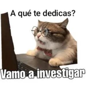 A qué te dedicas? Vamo a investigar - getsticker.com
