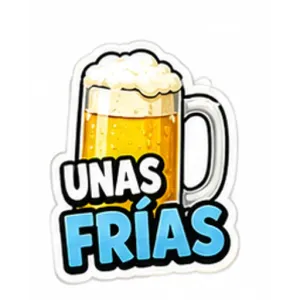 UNAS FRÍAS - getsticker.com