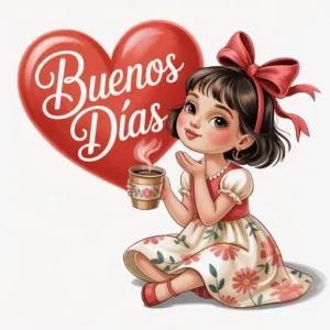 Buenos Días - getsticker.com
