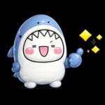 ぷくつやシール風♡ず～っと使えるさめきょ