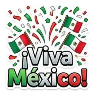 ¡Viva México! - getsticker.com