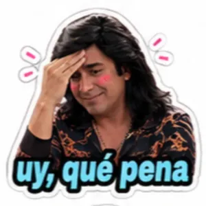 uy, qué pena - getsticker.com