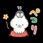 ねこぺん日和 クレヨンタッチスタンプ