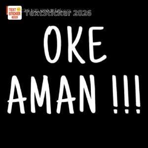 OKE AMAN !!! - getsticker.com