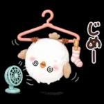 梅雨と夏のやさしい気遣い言葉♡シマエナガ