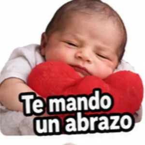 Te mando un abrazo - getsticker.com