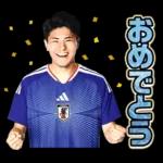 サッカー日本代表公式スタンプ2026 ver.